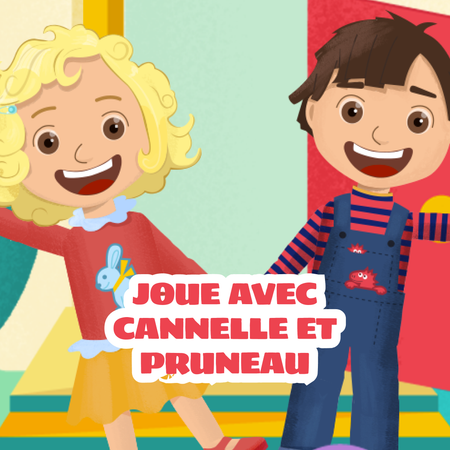 Cannelle et Pruneau souriants