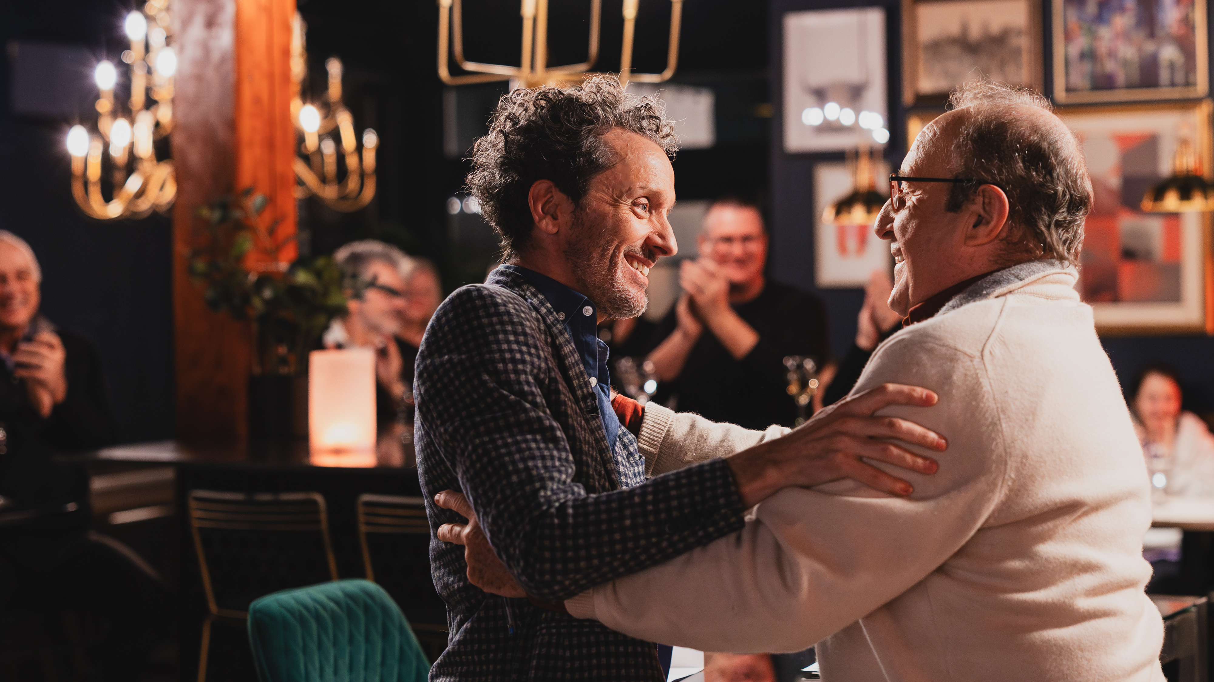 André Sauvé et Bernard Derome